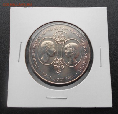 25 пенсов о.Святой Елены 1981 "Крона" - DSCN3318.JPG