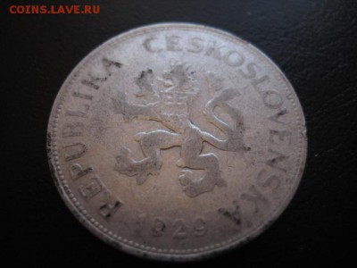 1929 Чехословакия, 5 кр, серебро, до 24.02 в 22-15 мск - IMG_3819.JPG