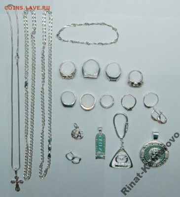 Серебро925. ювелирка 150г - 5101397590