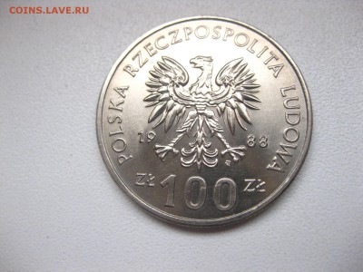 ПОЛЬША,100 злотых 1988г(70 лет Польскому восст)!до19.02.2015 - IMG_2288.JPG