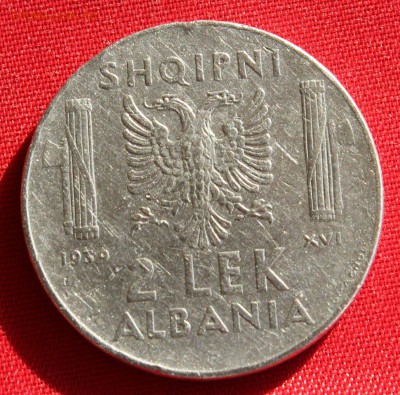С 1 РУБ.АЛБАНИЯ ОККУПАЦИЯ ИТАЛИЕЙ 2 лек 1939г. до 24.02.15г. - IMG_3962.JPG