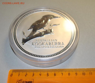 10 (311 гр.) и 30(1 кг.) серебр. долларов Австралия - DSC_0509 (2).JPG