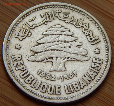 Ливан 50 пиастров 1952, до 25.02.15 в 22:00 МСК - 3724