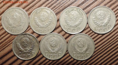 15 копеек 1936--39--43--45--46--50--51г. до 23.02 в 22:05 - 555 3035