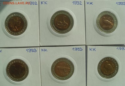 19 монет из серии Красная Книга 1992-1994 гг. - kk1-0.JPG