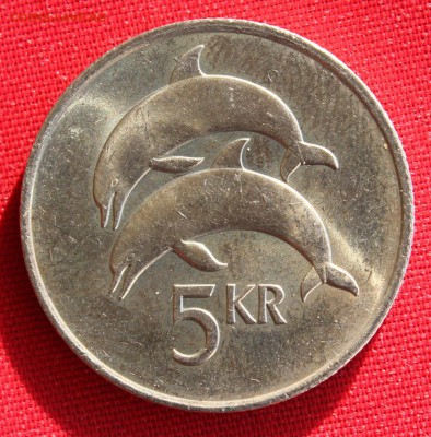 С 1 РУБ. ИСЛАНДИЯ 5 крон  1981г.ДЕЛЬФИНЫ  до 24.02.15г. в 22 - IMG_3857.JPG