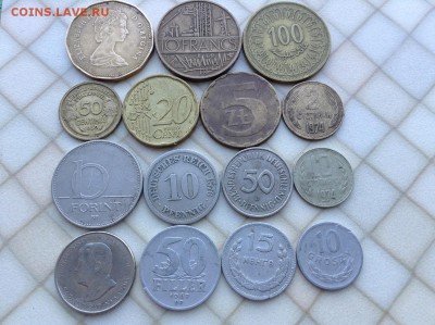 Монеты иностранные  - 15шт. - IMG_1115.JPG