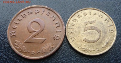 Третий рейх, 1,2,5.пфеннингов - 4 монеты до 23.02.в 20:00 - P1040732.JPG