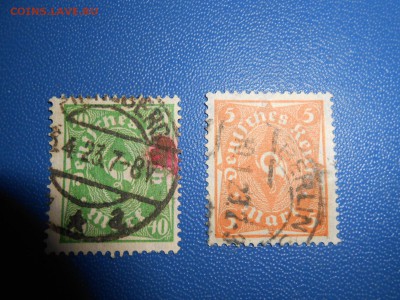 Марки Deutsches Reich. 18 штук без повторов - DSCN5649.JPG