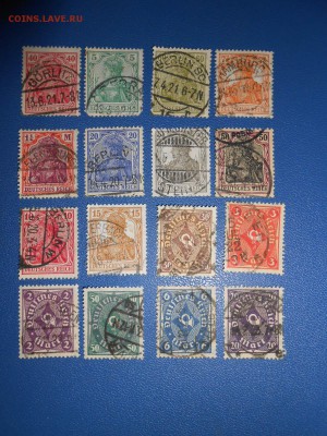 Марки Deutsches Reich. 18 штук без повторов - DSCN5648.JPG