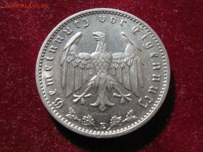 ТРЕТИЙ РЕЙХ 1 марка 1933 Е. Никель. ХОРОШАЯ. - 046.JPG