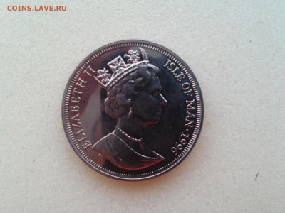 1 крона 1996 г. остров Мэн - Бакланы до 25.02.2015 г. - Бакланы 2