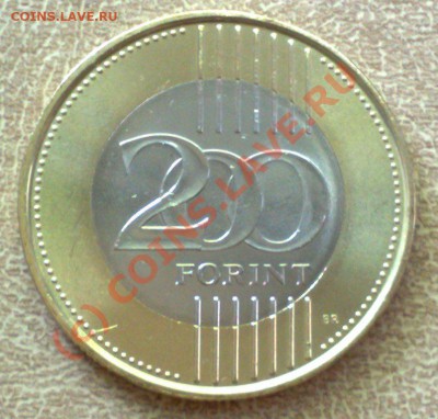 Венгрия 200 форинт 2009 "Мост Сечени"биметалл 08.06 21.00 - Венгрия 200 форинтов 2009-1
