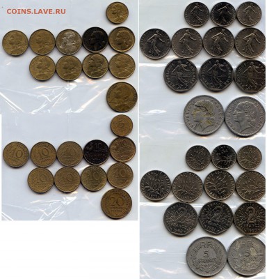 Монеты Франции. ФИКС!!! ВСЁ ПО 15 РУБЛЕЙ!!! - CoinsWorldSUperCollection052