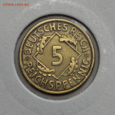 5 пфенингов 1936 А III РЕЙХ хорошие до 25.02 - IMG_3133.JPG