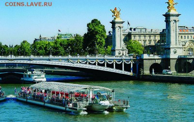Монеты с Корабликами - Bateaux-Parisiens