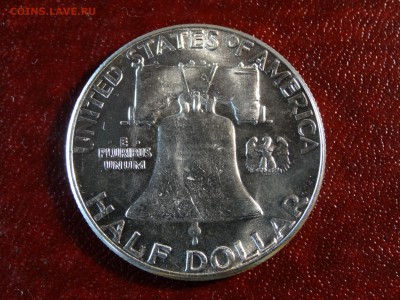 США халф $0,5 Франклин 1963 UNC до 26.01 22:00 МСК (Ag900) - DSC05663.JPG