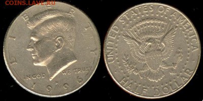 США-50 центов-D- 1996, до 21.00 мск 28.02.2015 - США-50 центов-D- 1996