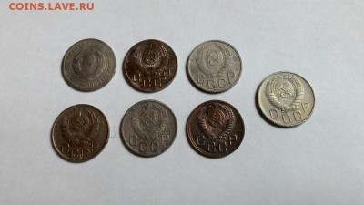 ЛОТ УСТАВШИХ 20 КОПЕЕК С 1932-1956 до 26.02.2015 - 2