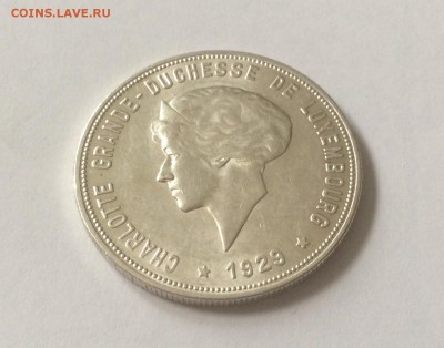10 франков 1929 г. Люксембург до 25.02.2015 22:00 - image