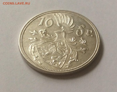 10 франков 1929 г. Люксембург до 25.02.2015 22:00 - image