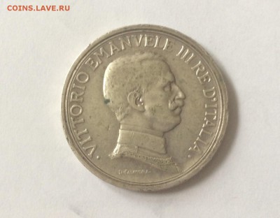 2 лиры 1914 г. Италия до 25.02.2015 22:00 - image