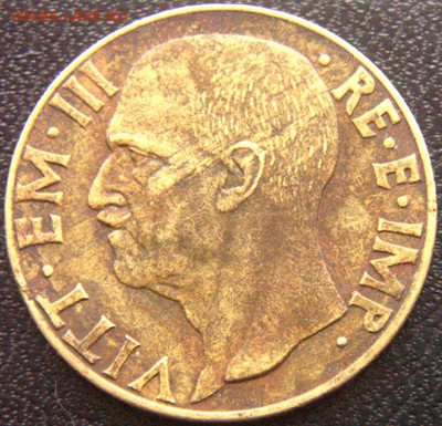 Италия_10 чентезимо 1941; до 22.02_22.02мск - 9331