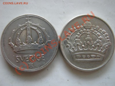 Швеция 25 эре 1944, 25эре 1952 г. - Изображение 4733