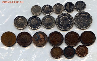 Монеты Нидерландов. ФИКС!!! ВСЁ ПО 8 РУБЛЕЙ!!! - CoinsWorldSUperCollection191