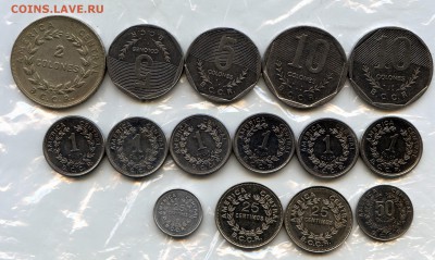 Монеты Коста Рики. ФИКС!!! ВСЁ ПО 15 РУБЛЕЙ!!! - CoinsWorldSUperCollection192