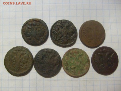 Полушка 1734,1735 (5 шт)1736 гг до 28.02 в 22-00 по мск - S6305803.JPG
