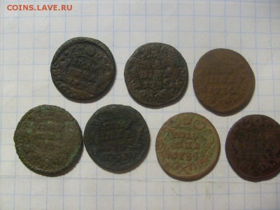 Полушка 1734,1735 (5 шт)1736 гг до 28.02 в 22-00 по мск - S6305804.JPG