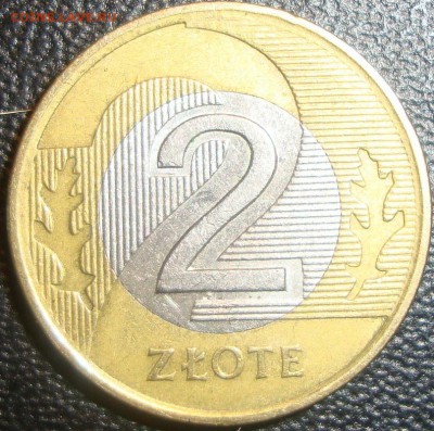 2 злотых 1994 Польша биметалл 2 штуки - DSC09400.JPG