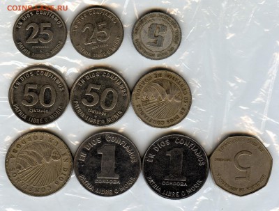 Монеты НИКАРАГУА. ФИКС!!! ВСЁ ПО 20 РУБЛЕЙ!!! - CoinsWorldSUperCollection221