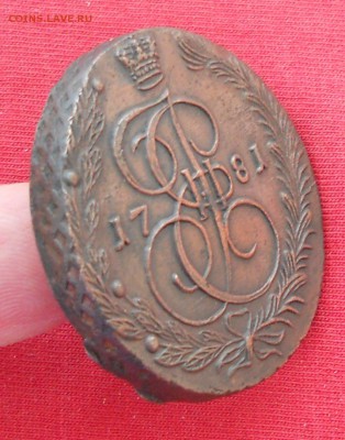 5 Копеек 1781 Г Е2 отл. состояние ЕМ - DSCN0432.JPG
