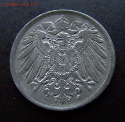 4 - Германия 10 пфеннигов (1921) цинк  А