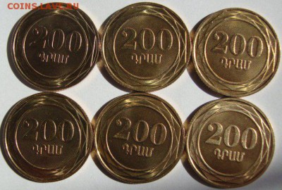 Новые памятные монеты Армении 200 драм 2014г. - 79637