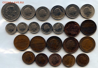 Монеты Нидерландов. ФИКС!!! ВСЁ ПО 8 РУБЛЕЙ!!! - CoinsWorldSUperCollection232