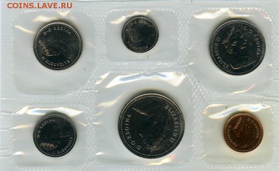 Предпродажная оценка наборов монет Канады - UY379-381006