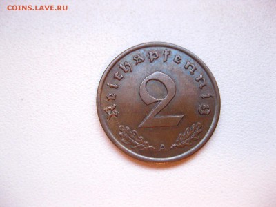 ГЕРМАНИЯ,3 Рейх,2 пфеннига 1939А !до 26.02.2015 - IMG_2448.JPG