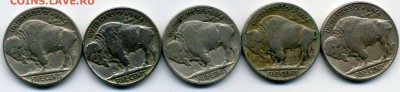 США 5 центов 1913 ; 15 ; 16 ; 17 ; 23. - img540