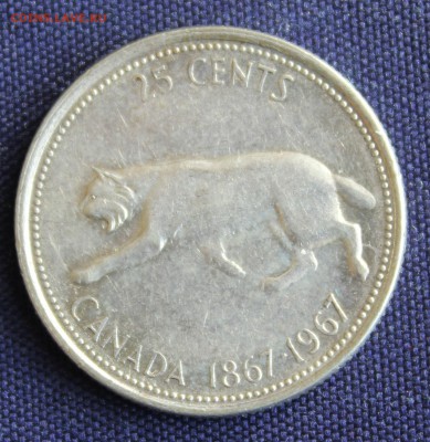 С 1 руб.КАНАДА 25с 1967г. РЫСЬ,ЮБИЛЕЙНАЯ до 3.03.15г.в 22-00 - IMG_4101.JPG