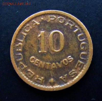 4 - Португ. Мозамбик 10 сентаво (1960) Р