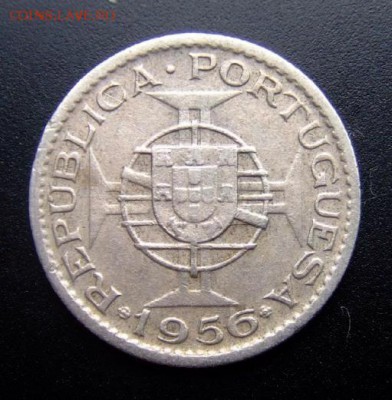 4 - Португ. Ангола 2,5 эскудо (1956) №1-1 А