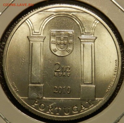 Португалия _-*2.5 евро 2010 года*-_ "Площадь Пако" - P1050444.JPG