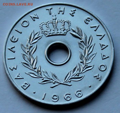 Греция 20 лепта 1966. СТАРТ - 1 РУБЛЬ! - 8