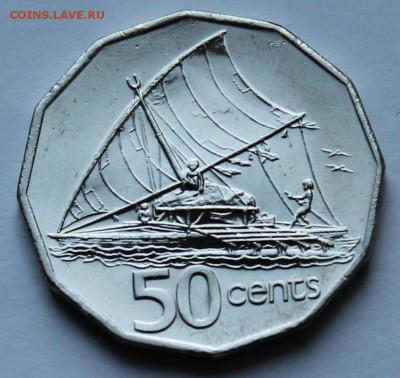 Фиджи 50 центов 1994. СТАРТ - 1 РУБЛЬ! - 7