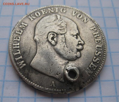 Германия 1862 с дыркой - 22