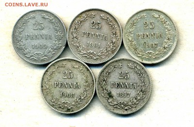 25 пенни 1897,01,07,08,09 гг.  до 02.03.15. 22-00 мск. - img122