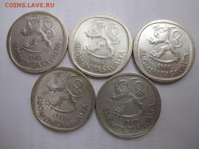 1 маркка 1964-67 серебро Финляндия до 28.02.15 - IMG_2336.JPG